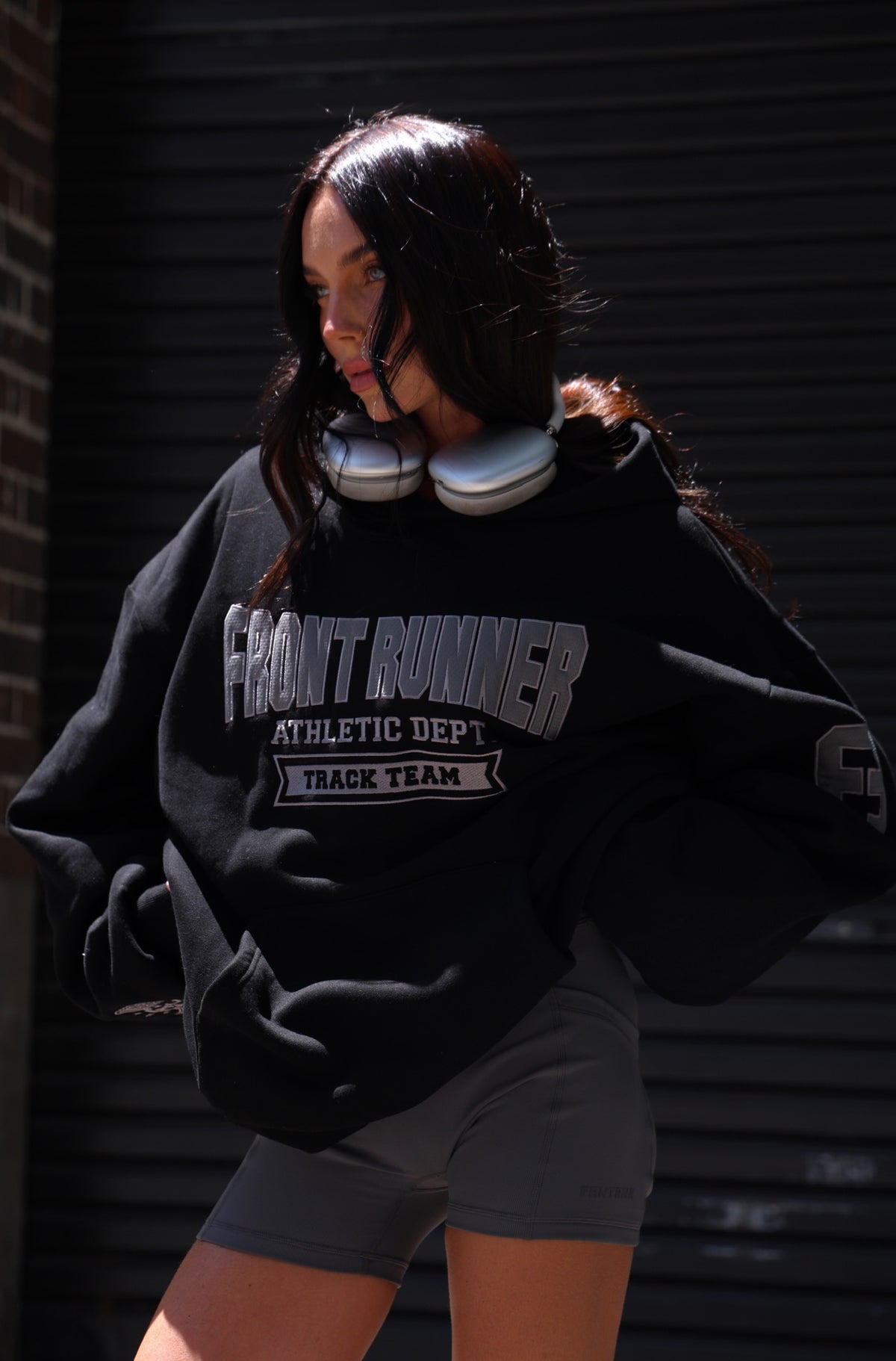 Athletic Department Hoodie - Graphite - Women