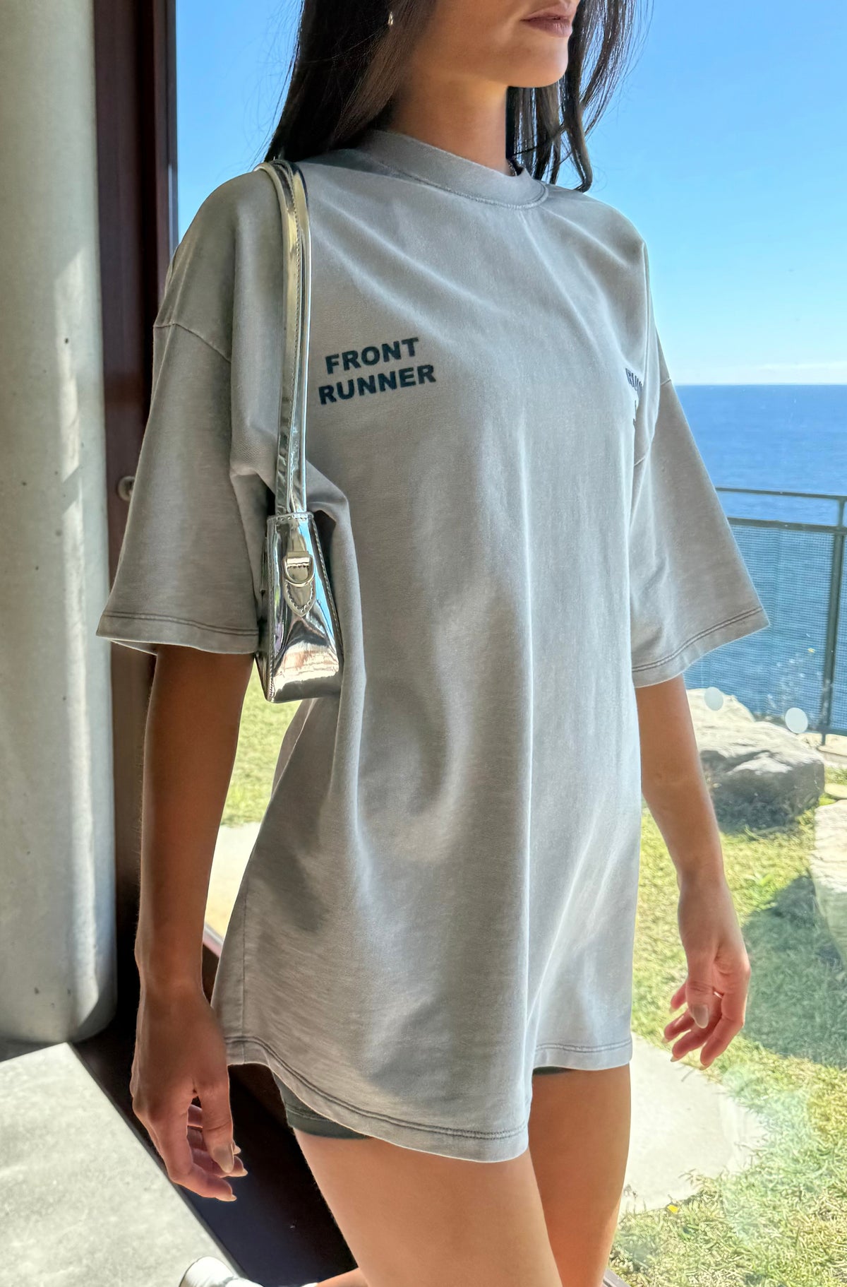 Running Dept Tee - Concrete Midnight - Women