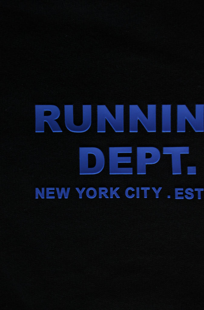 Running Dept Tee - Black Cobalt