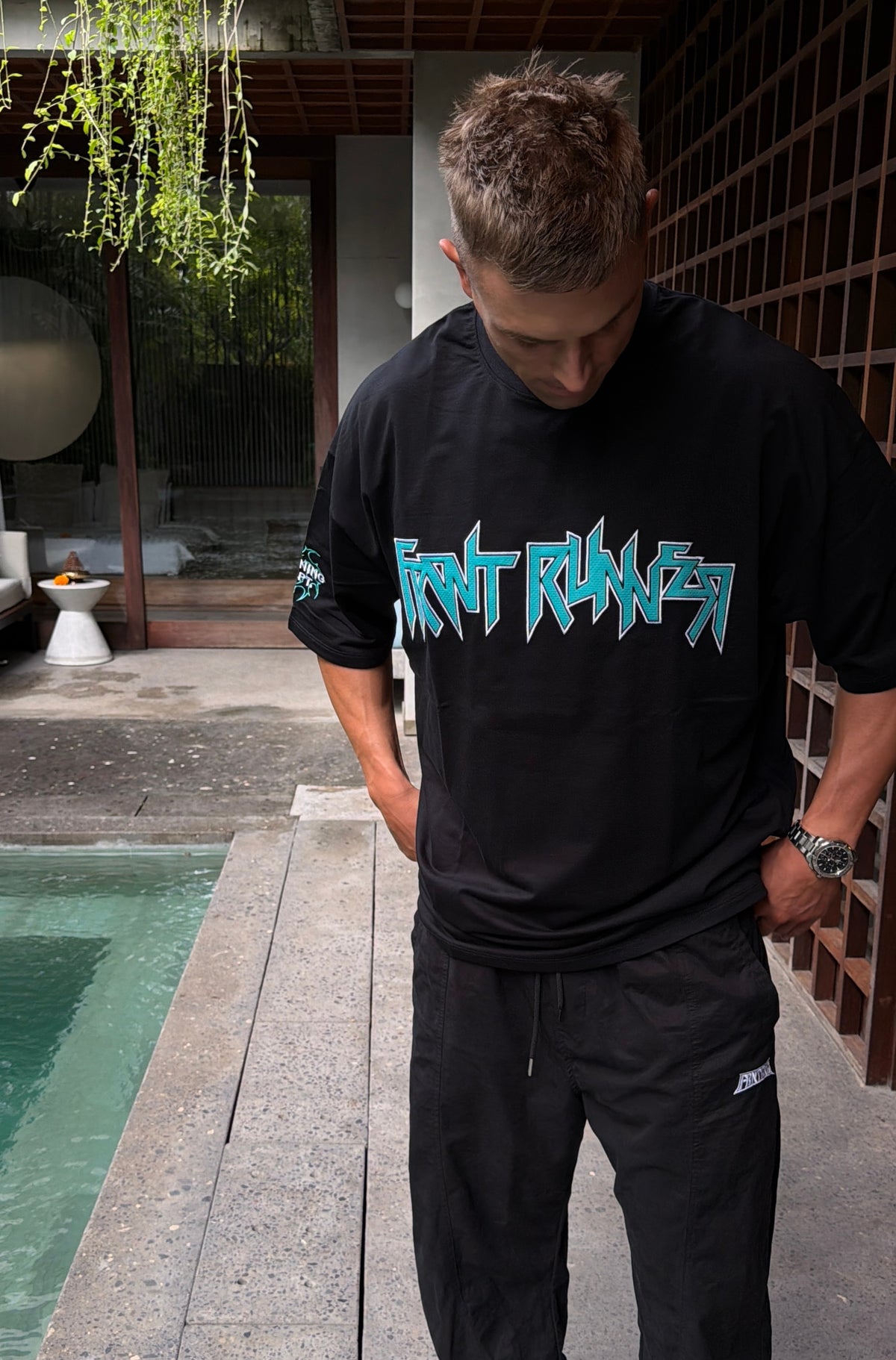 Hybrid Tee Black Tiffany [men]