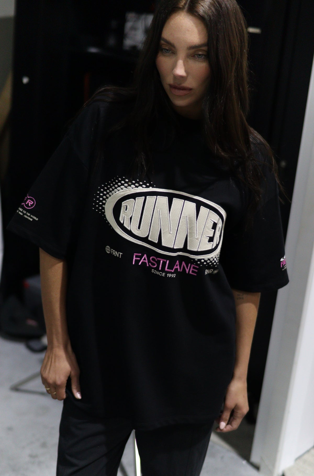 Fast Lane Tee - Black - Women