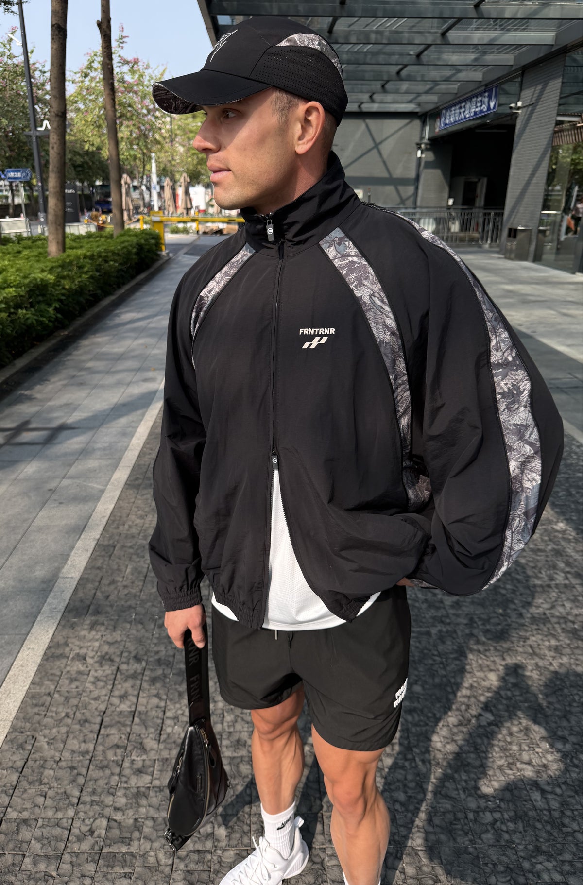 For The Elite Training Jacket Black Camo [men]