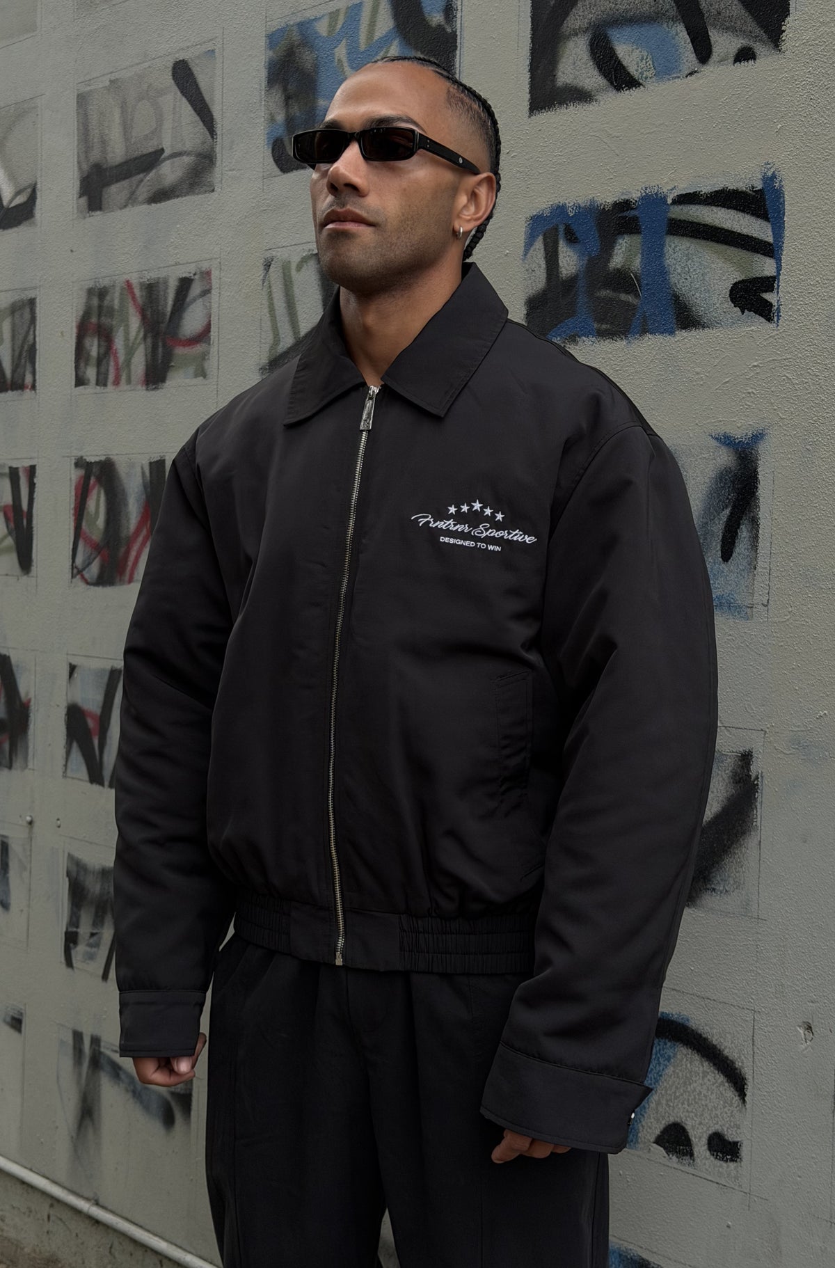 Sportive Bomber Black [men]