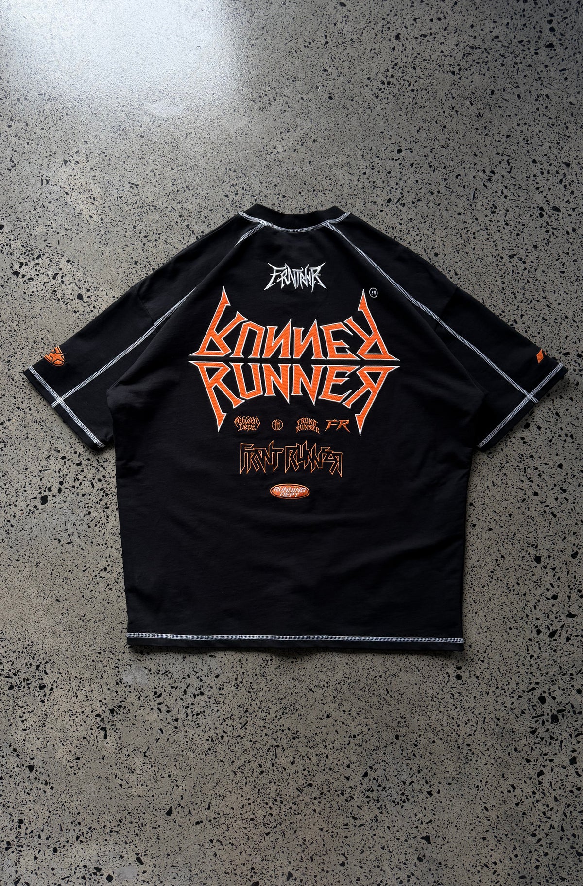 Tagged Tee - Black Mandarin - Hover