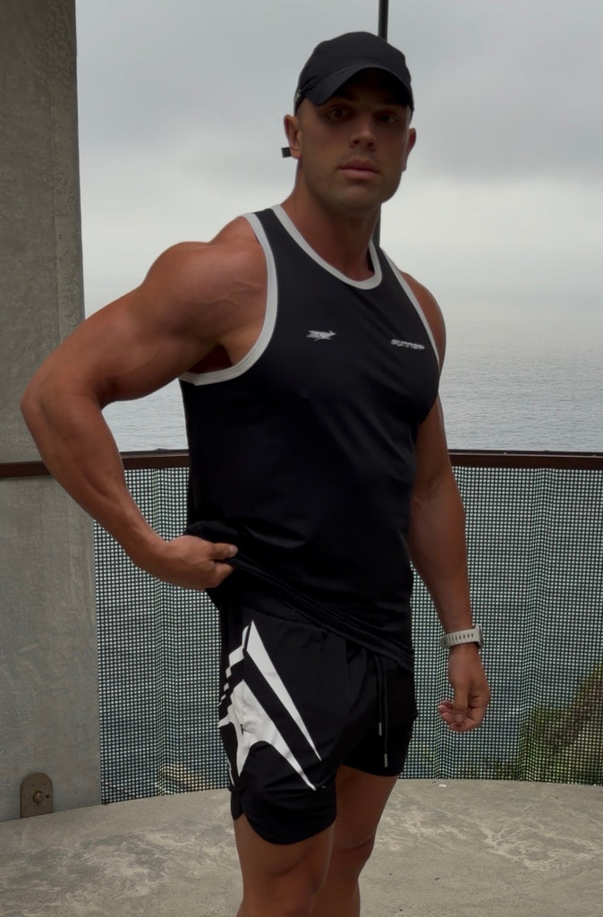 Tempo Singlet - Black