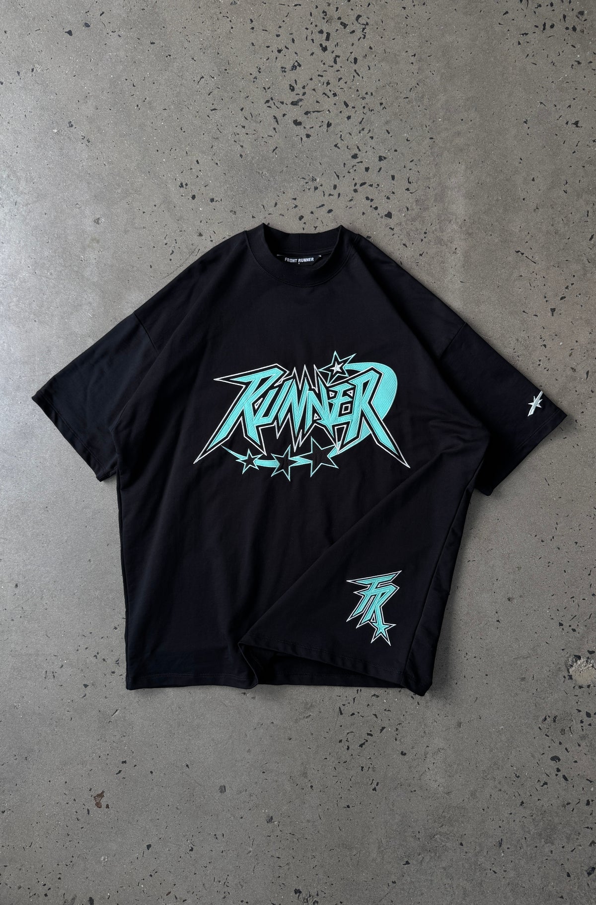Astro Tee - Black Tiffany
