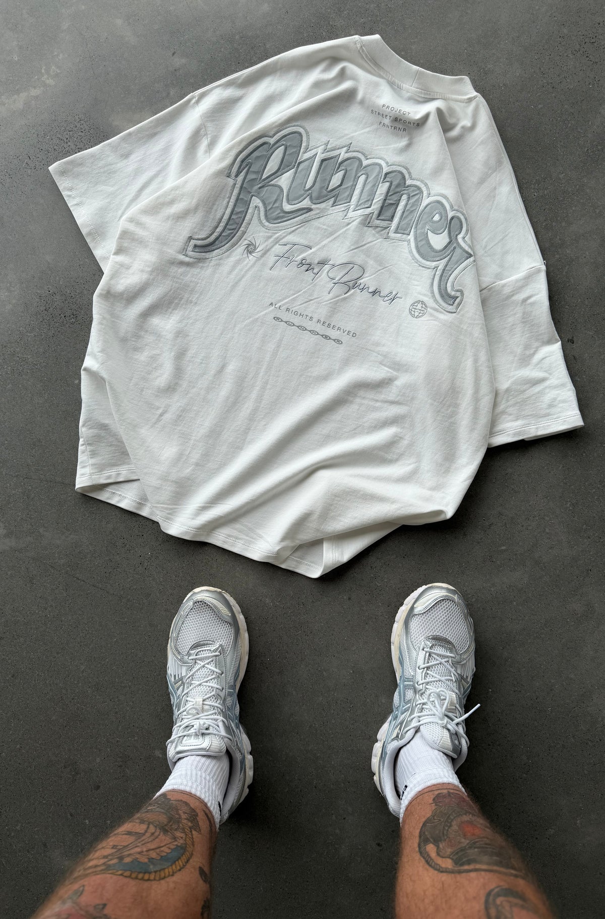 Heritage Tee - White - Hover