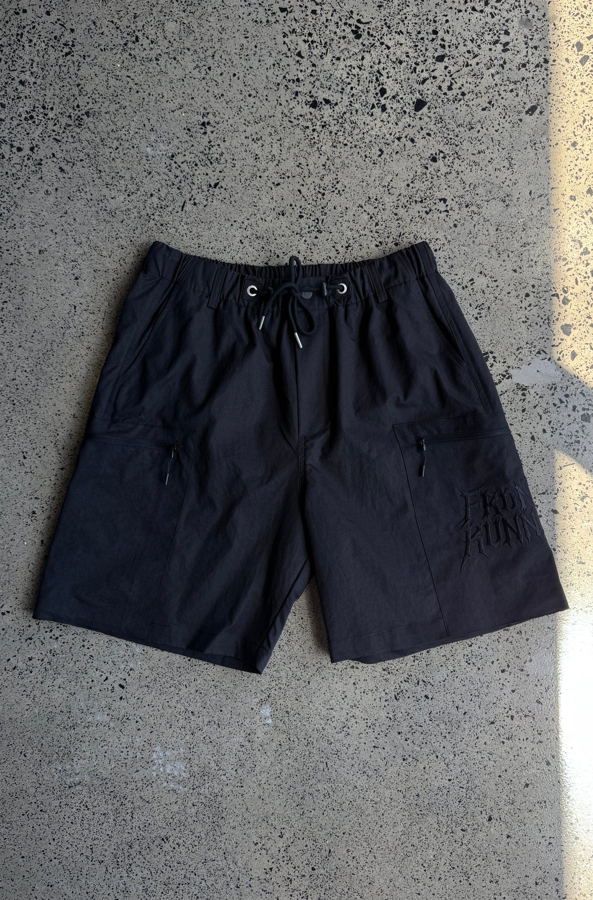 Onyx Cargo Short - Black - Hover
