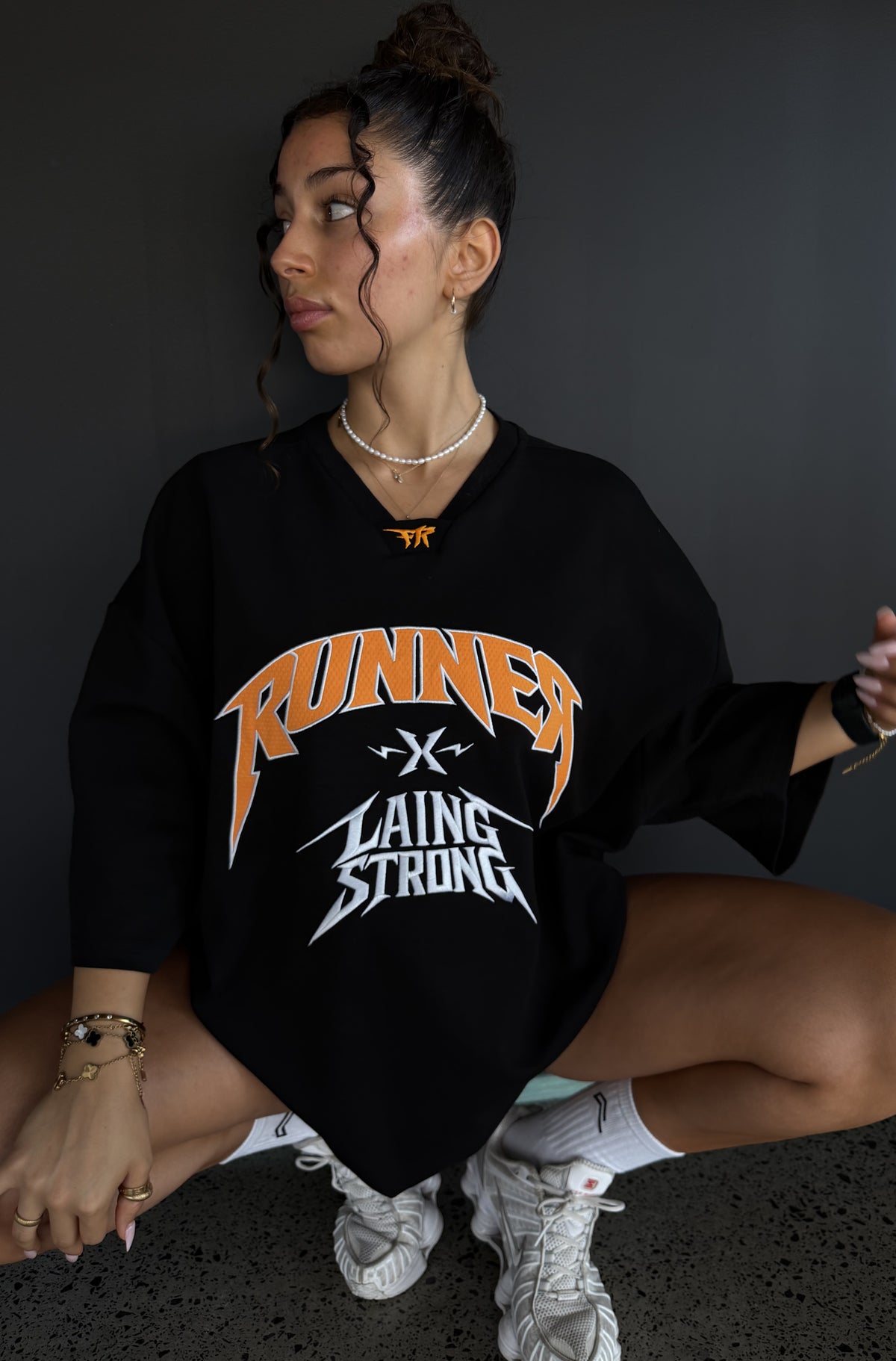 Runner X LS Reignforce Jersey - Black Mandarin - Women
