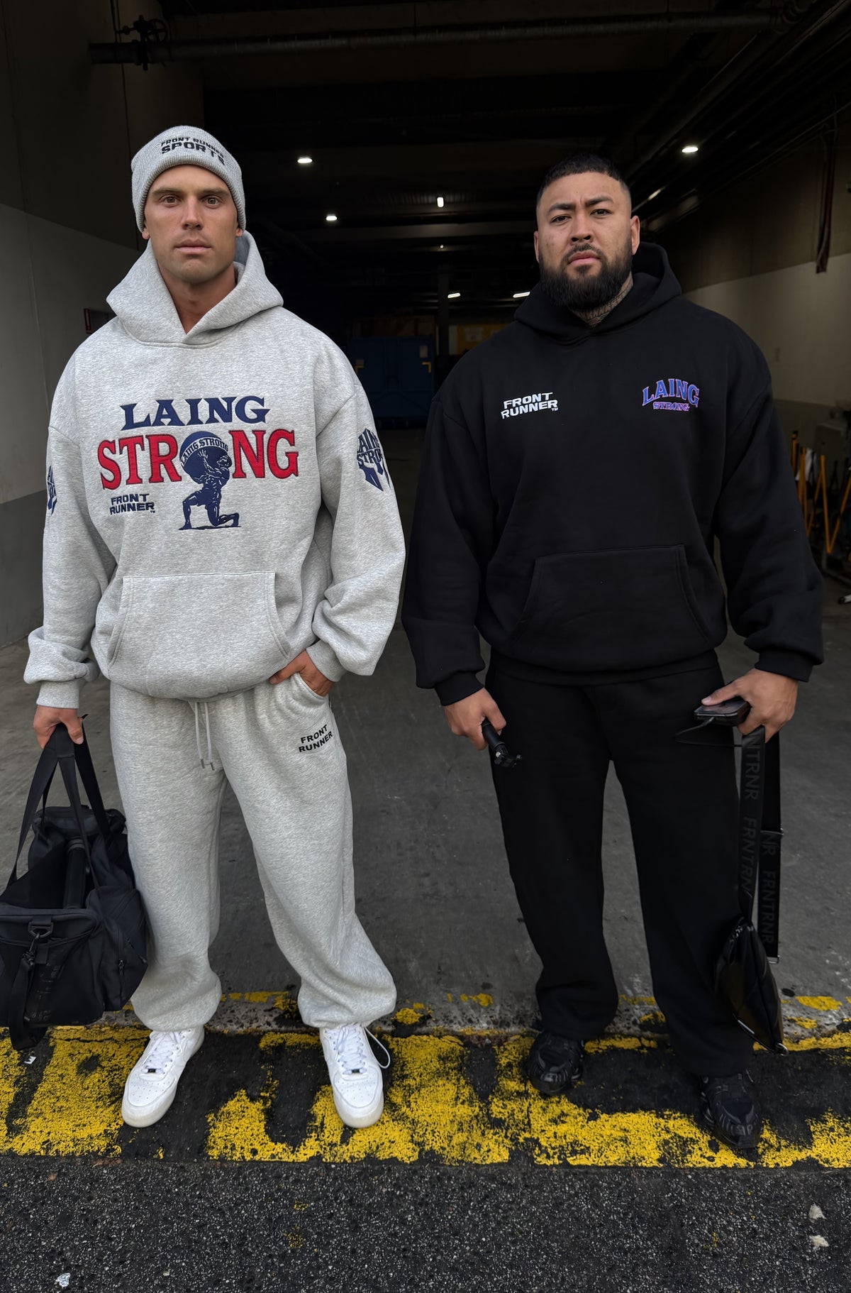 Strongman Legacy Hoodie Black Pop [men]