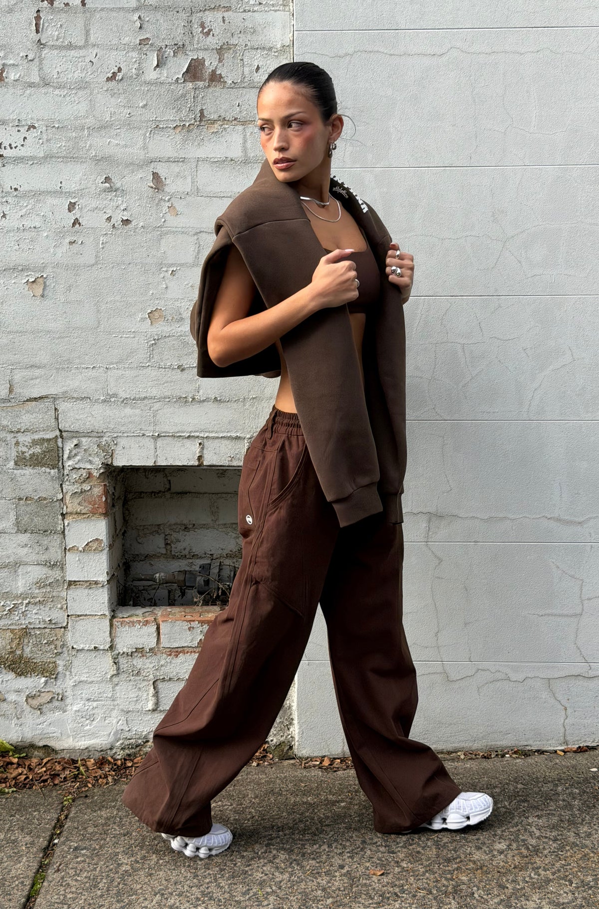 Worker Twill Pant Chocolate [women]