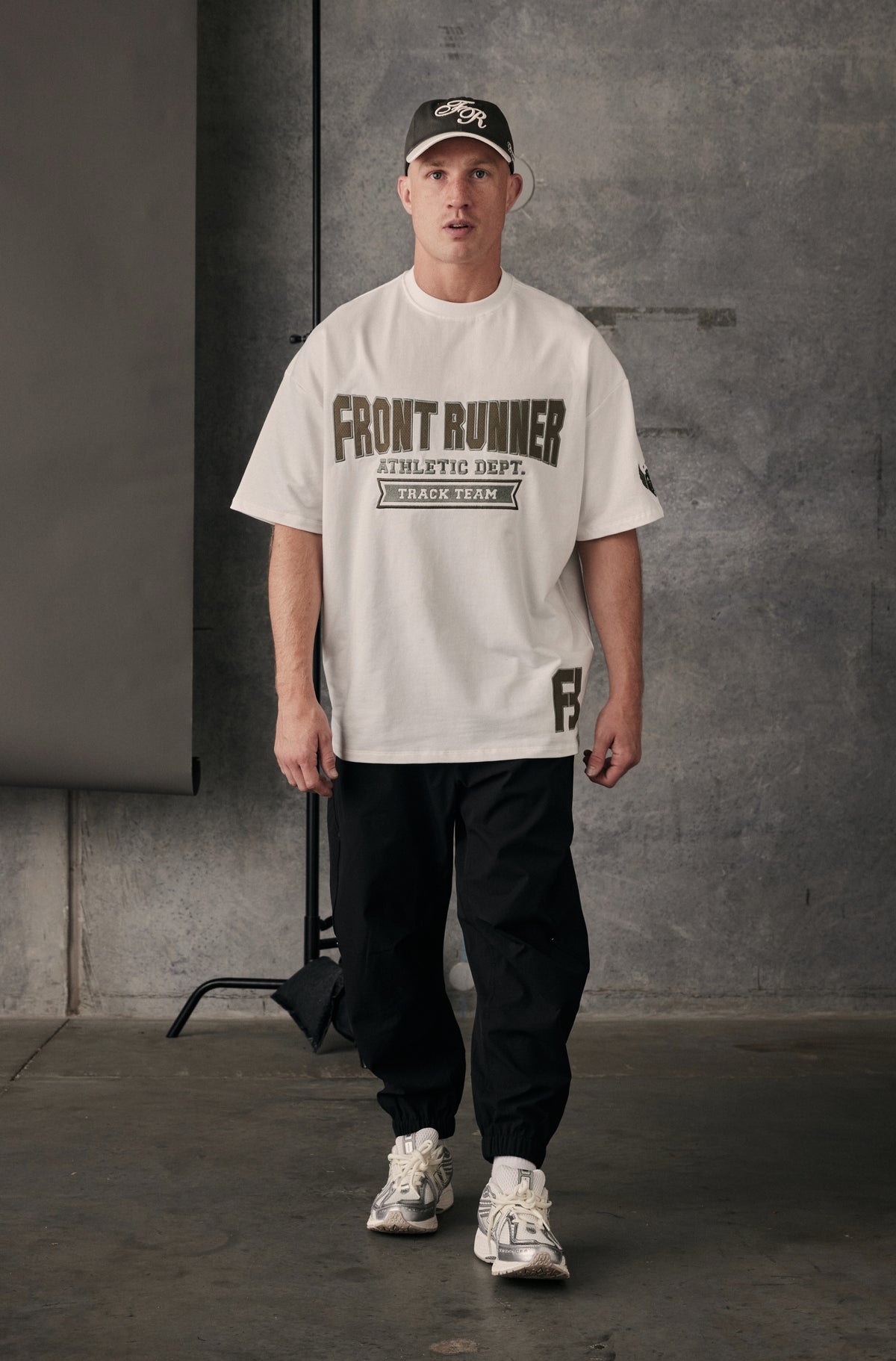 Athletic Department Tee - Off White - Men