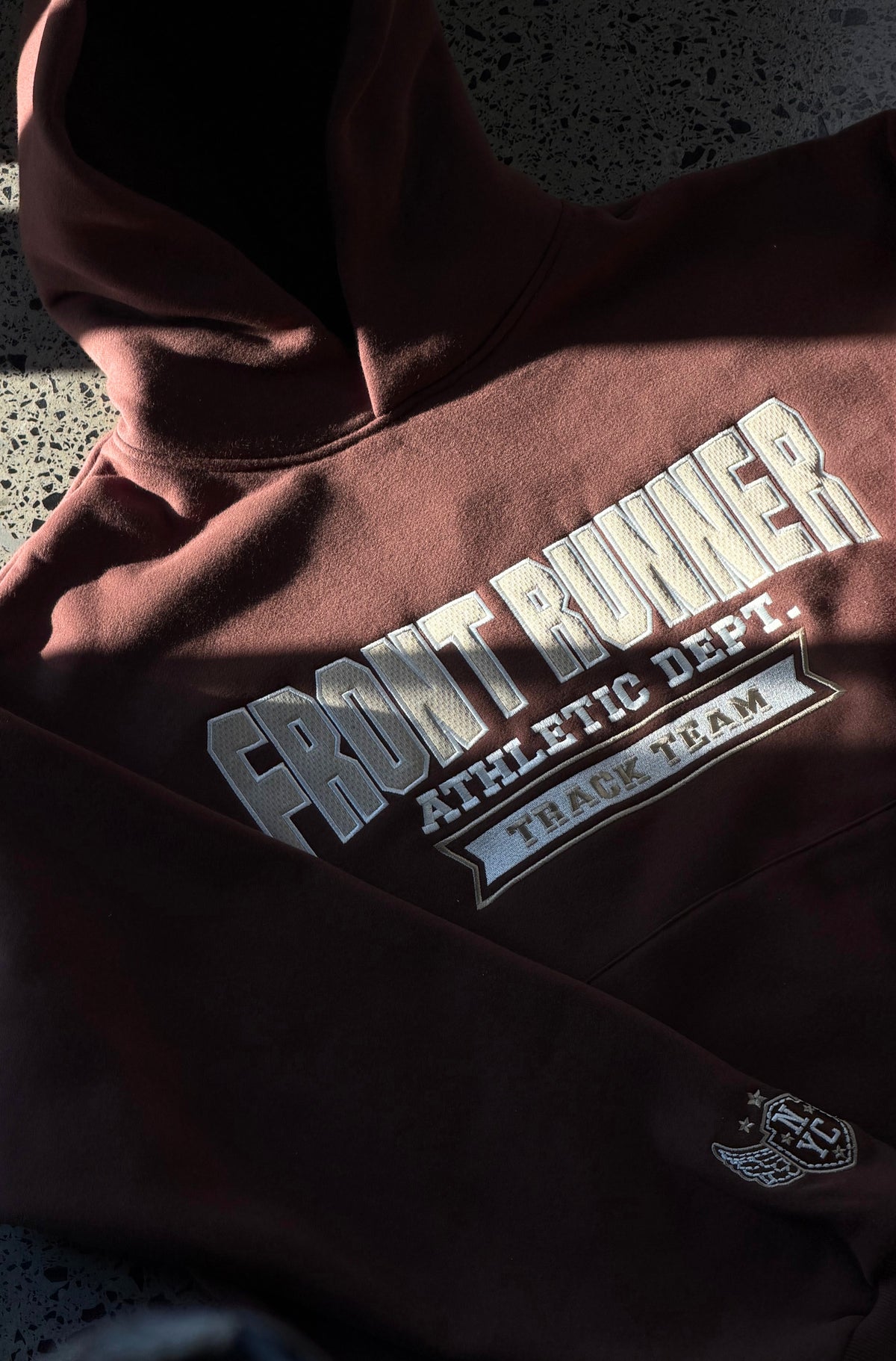 Athletic Department Hoodie Choc Malt
