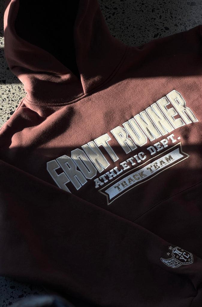 Athletic Department Hoodie Choc Malt