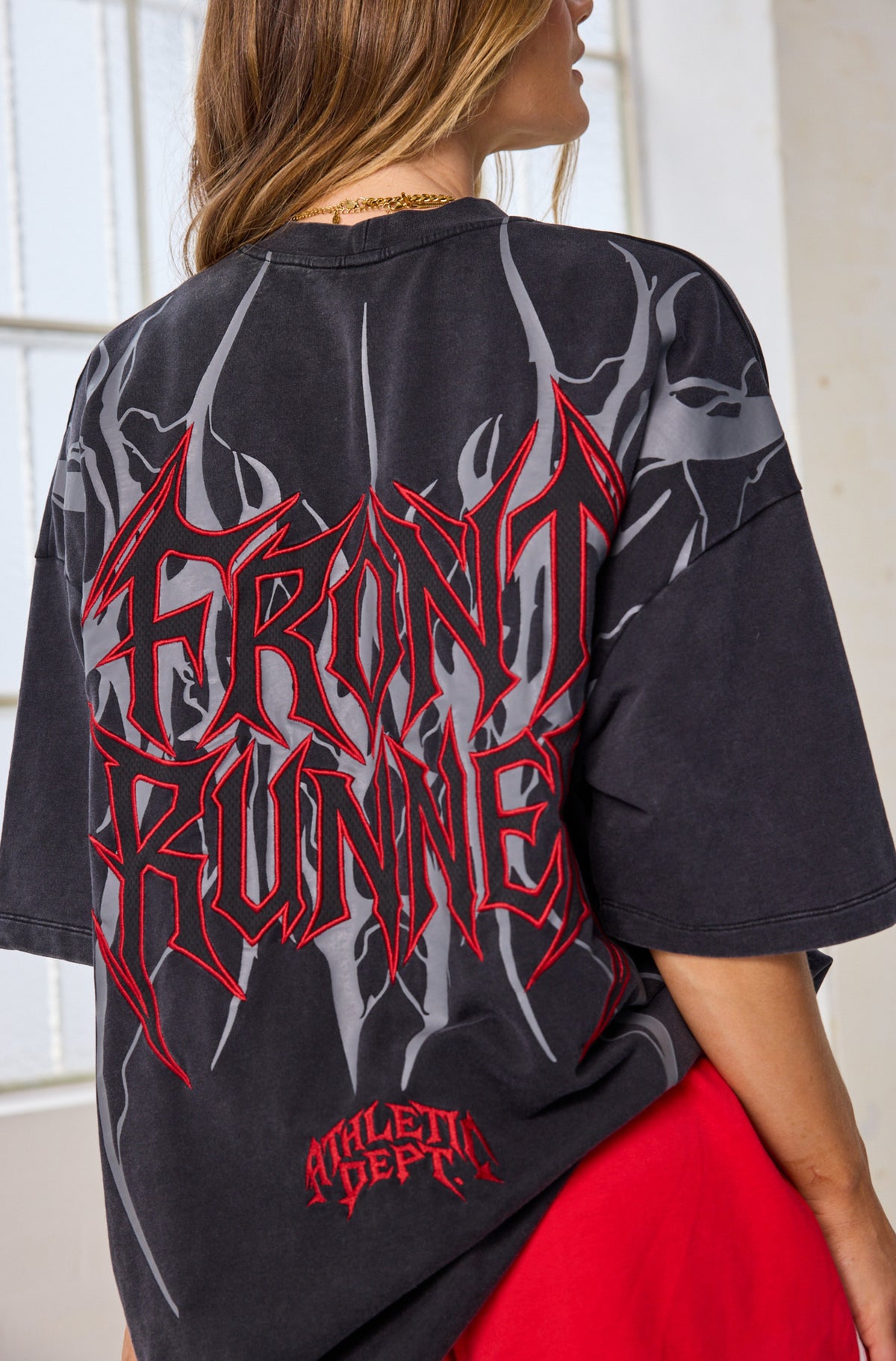 Sigil Tee Washed Black [women]