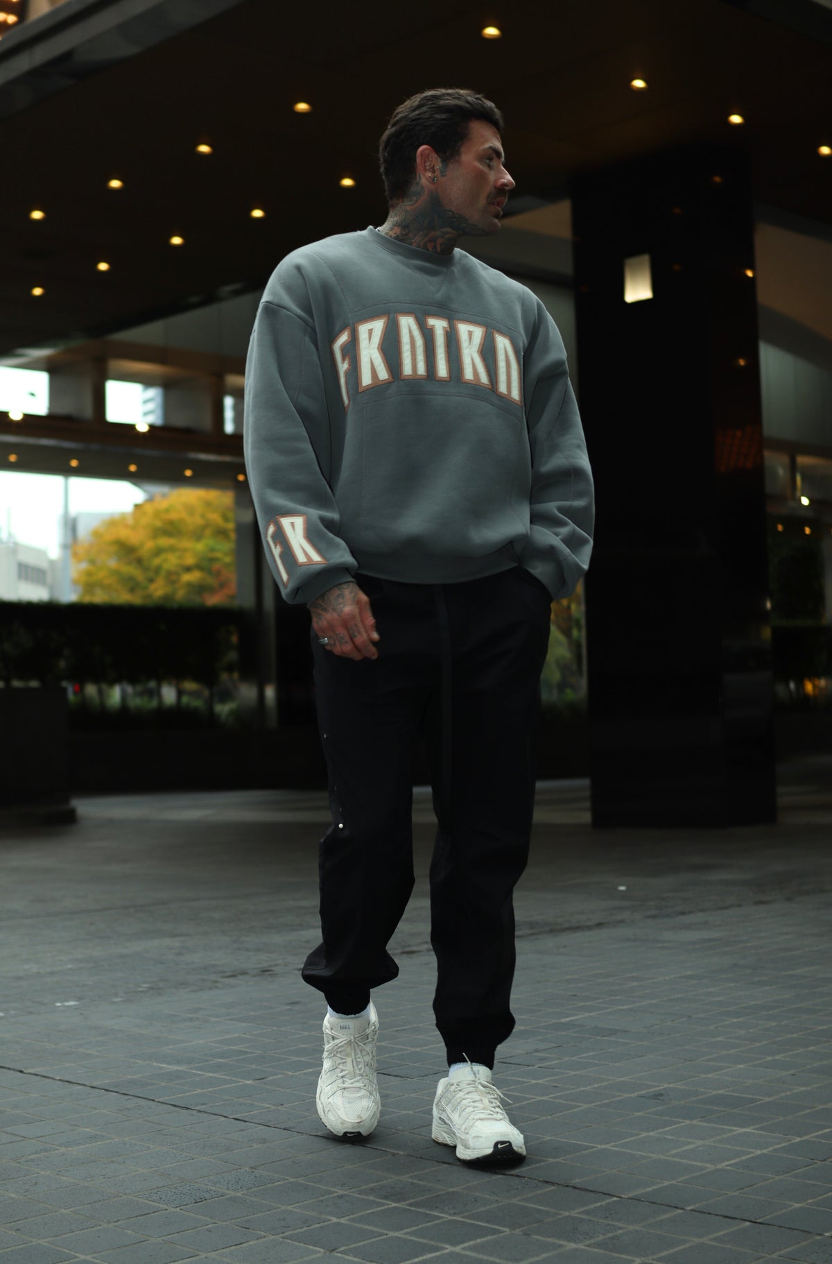 FRNTRNR Crewneck - Slate - Men