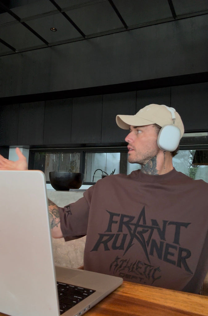 Heavy Medal Tee Chocolate [men]