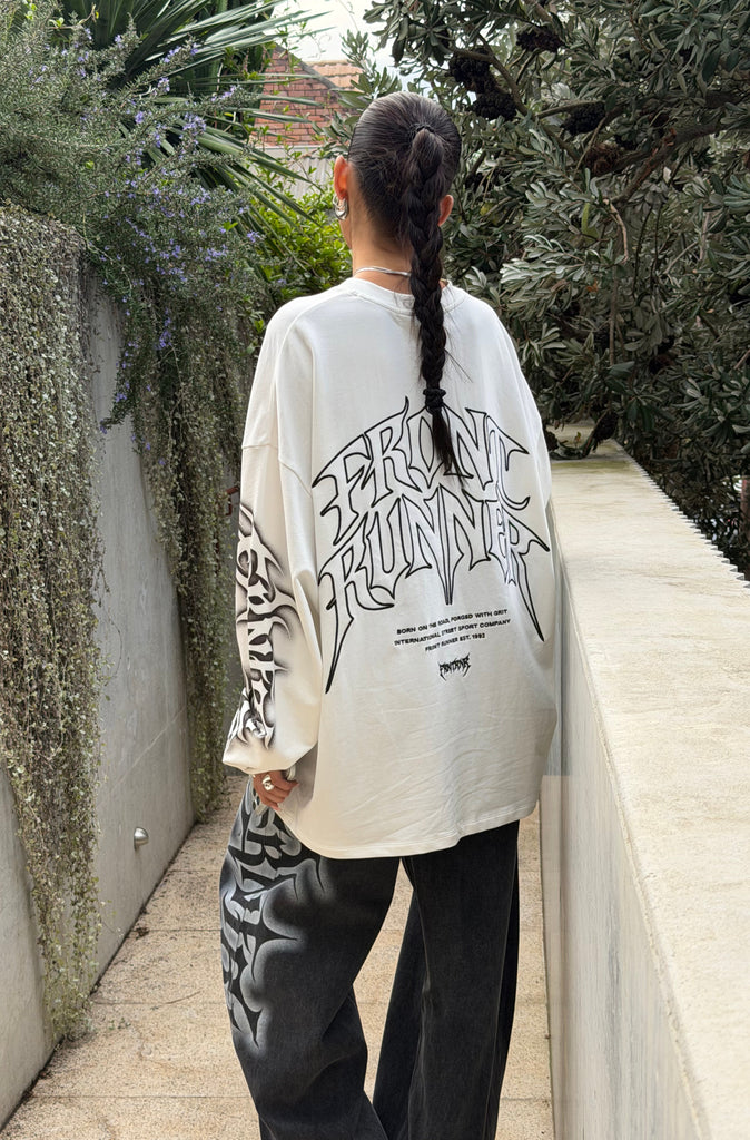 Ashline L/S Tee White
