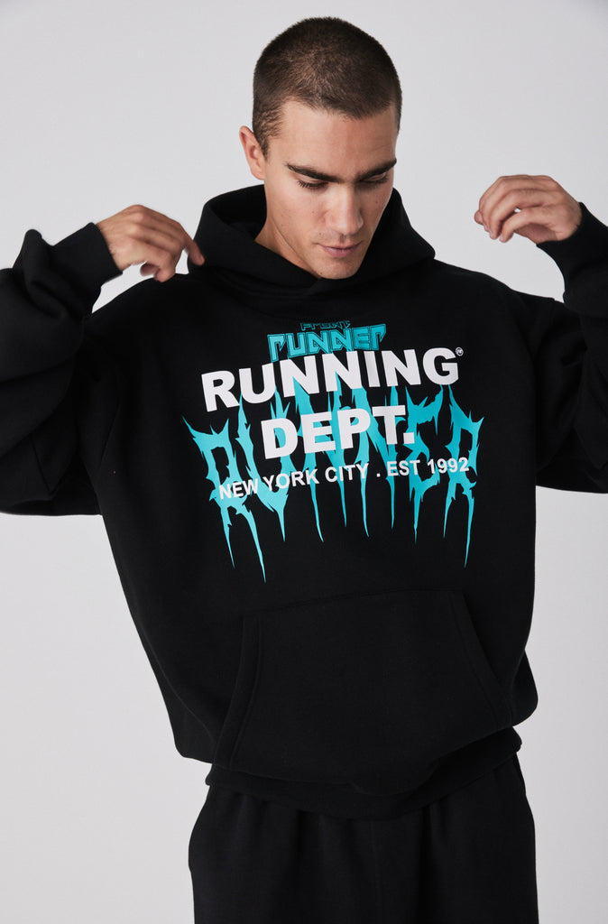 Tribal Dept Hoodie - Black Tiffany