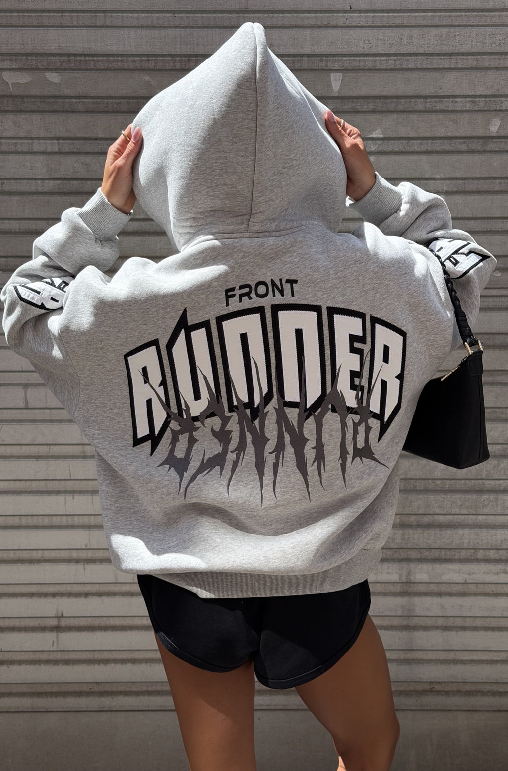 Razor Zip Hoodie - Grey Marle – Front Runner