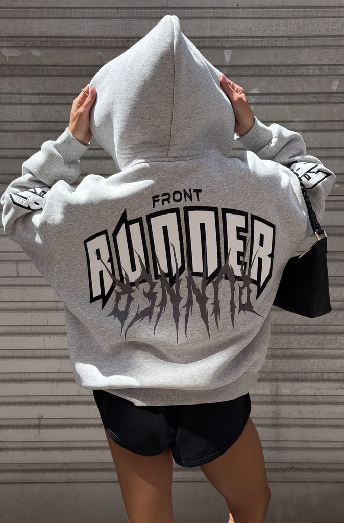 Razor Zip Hoodie Grey Marle [women]