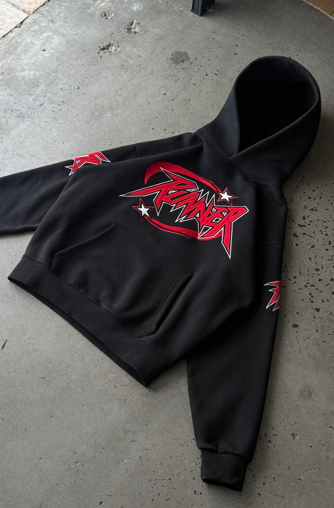 Supanova Hoodie - Black Cherry