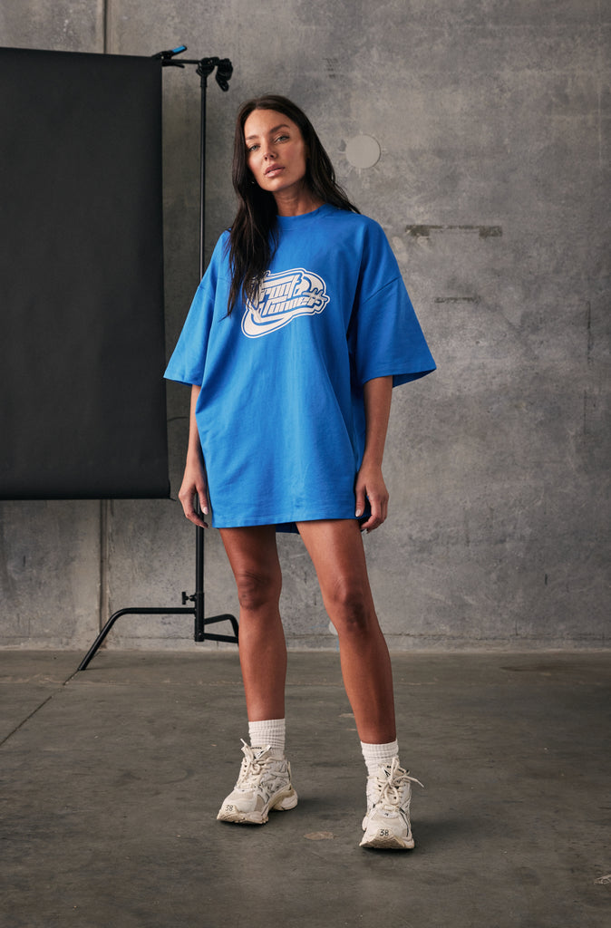 Millennium Tee - Azure