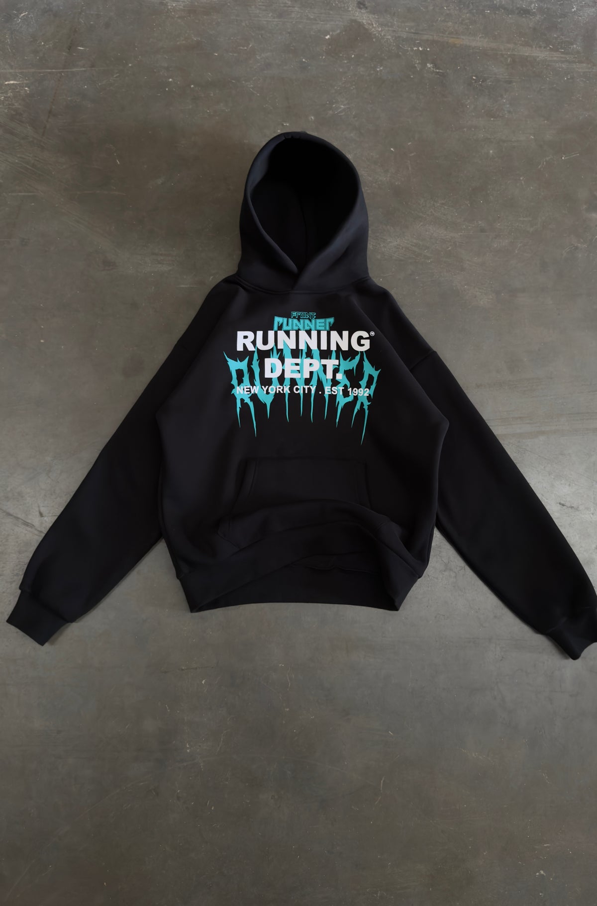 Tribal Dept Hoodie - Black Tiffany