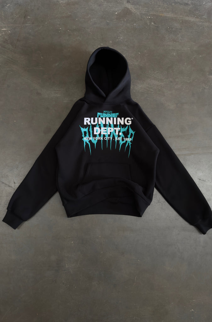 Tribal Dept Hoodie - Black Tiffany