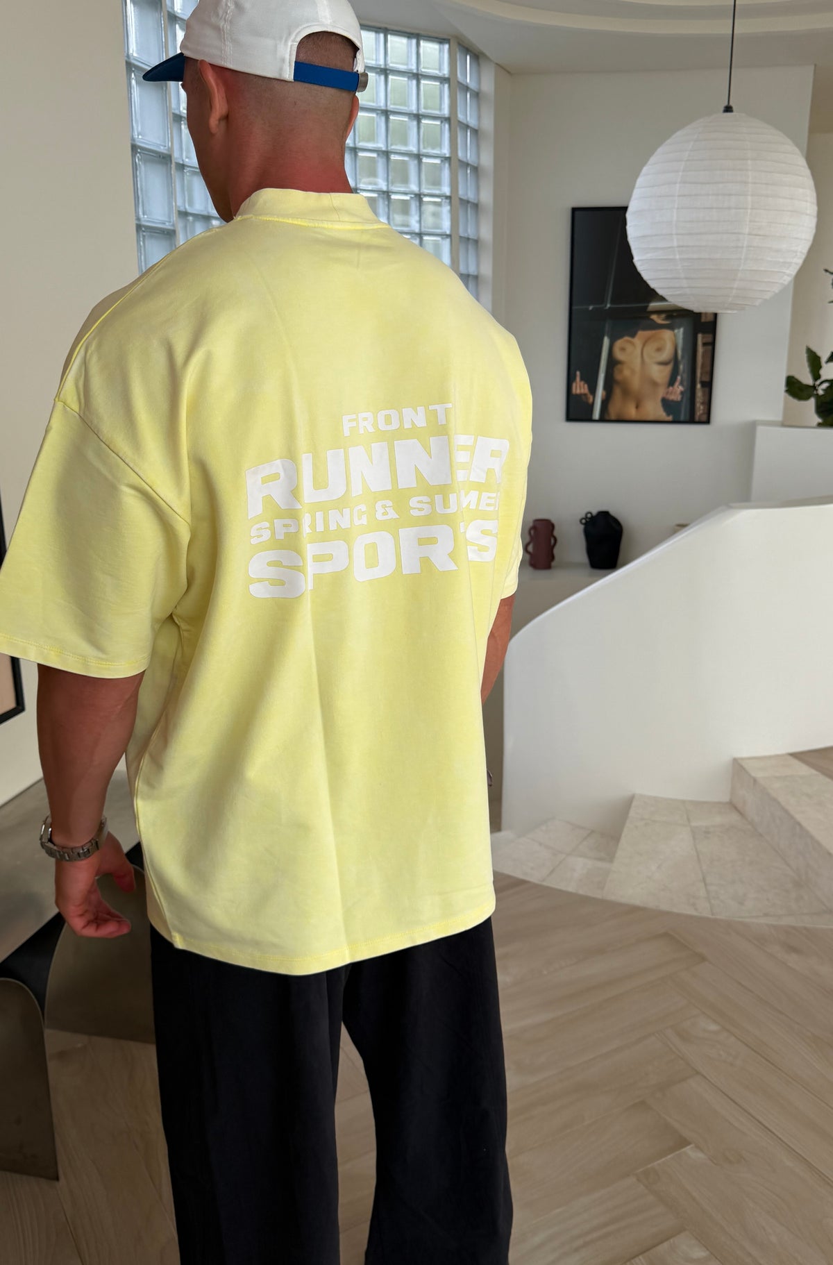 SS Sport Tee Lemon [men]