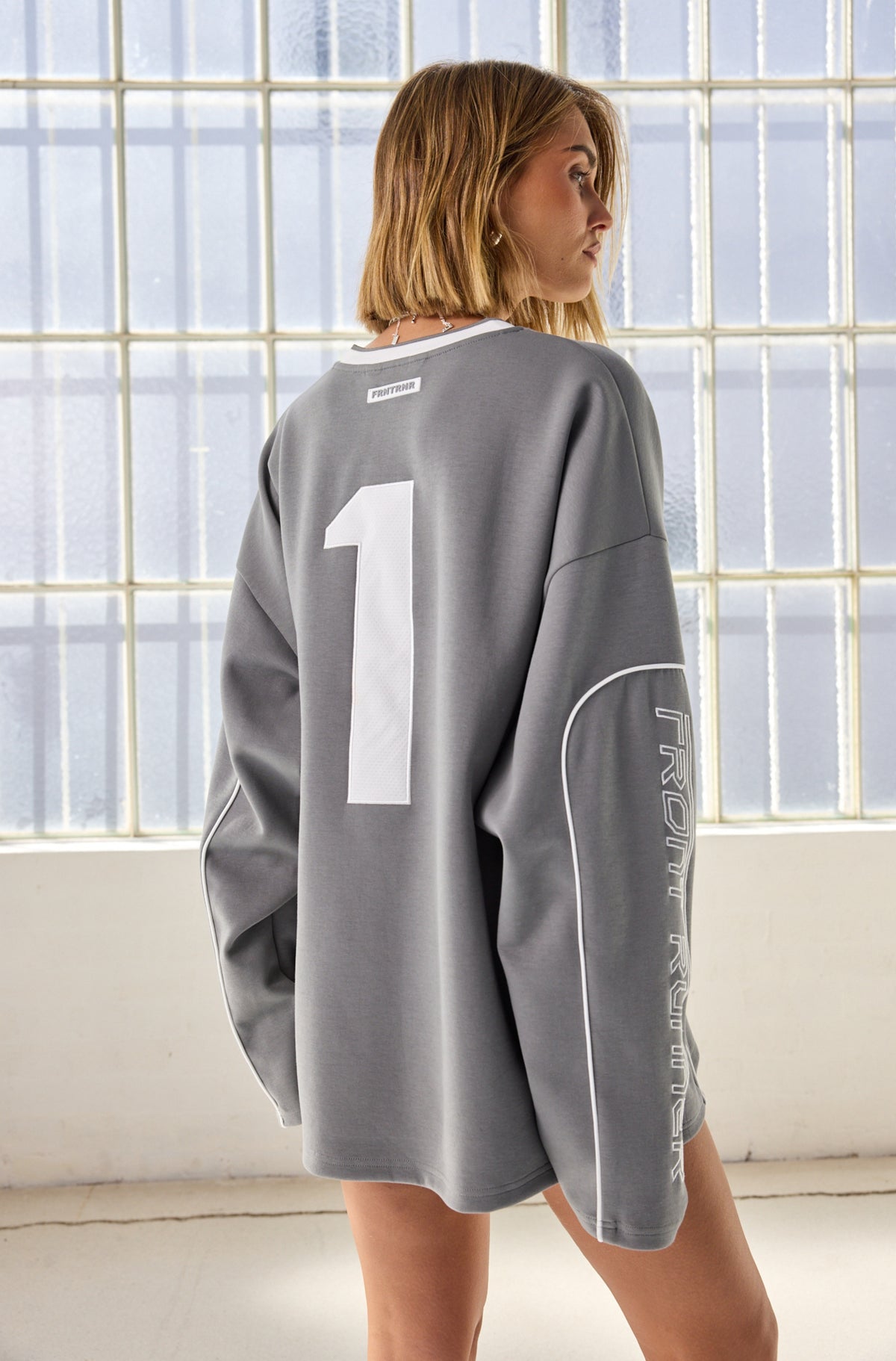 Striker L/S Jersey Grey [women]