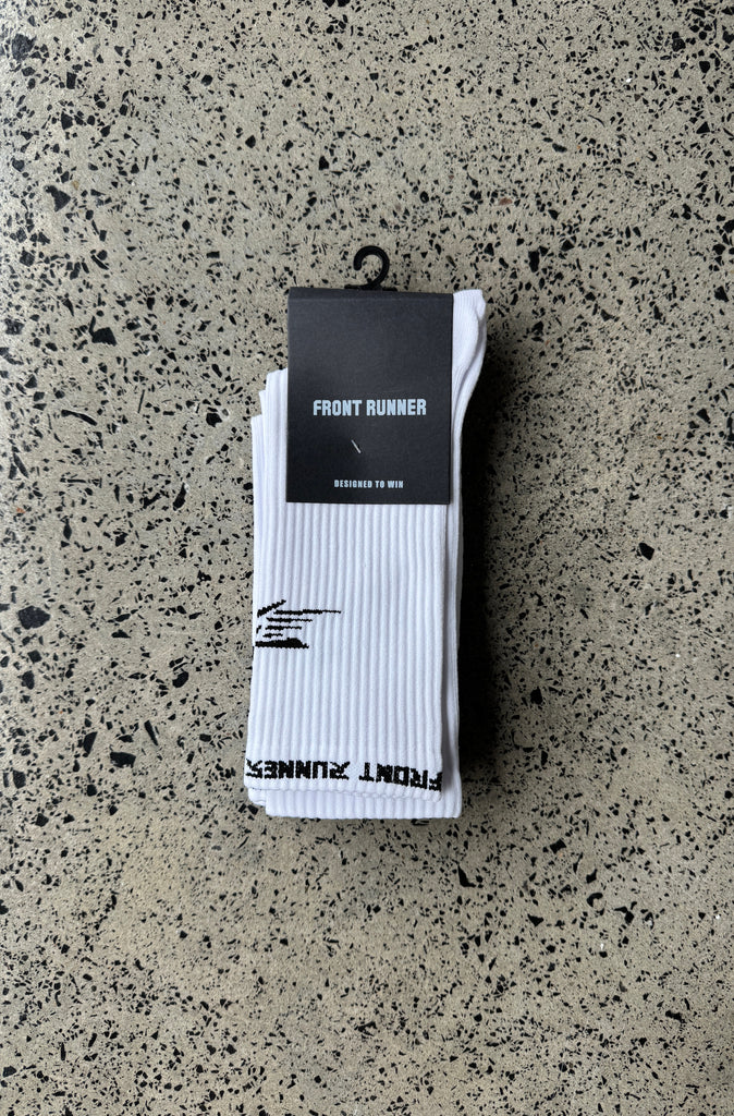 Road Runner Socks 2pk - White