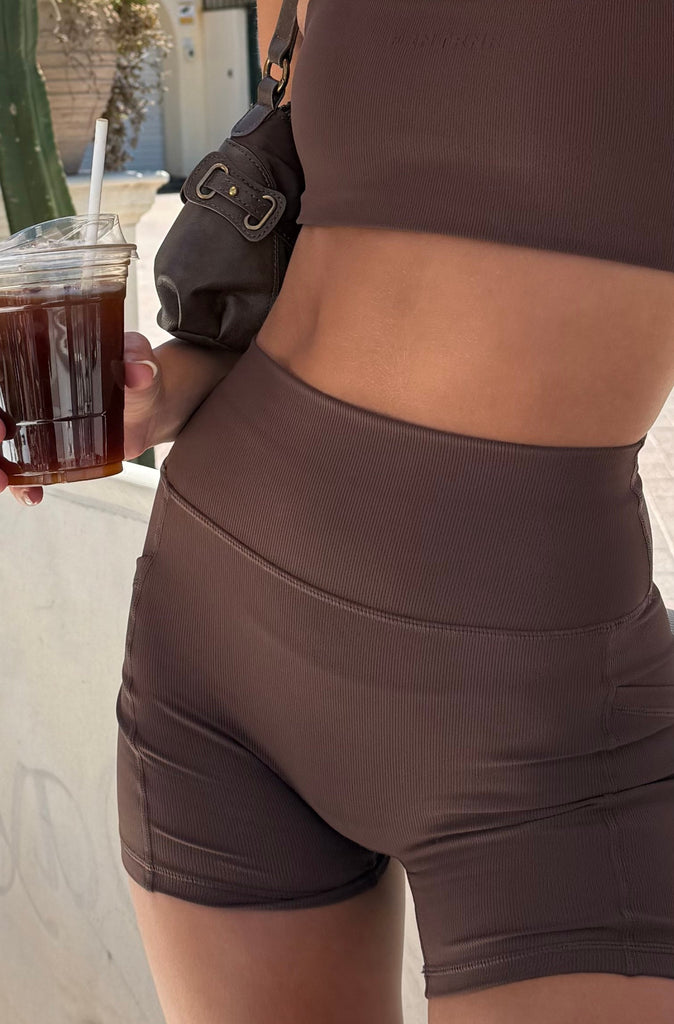 FRNTRNR 4" Bike Short - Chocolate
