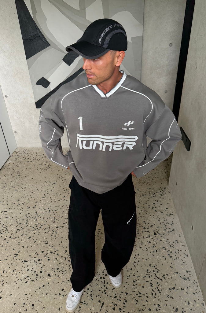 Striker L/S Jersey Grey