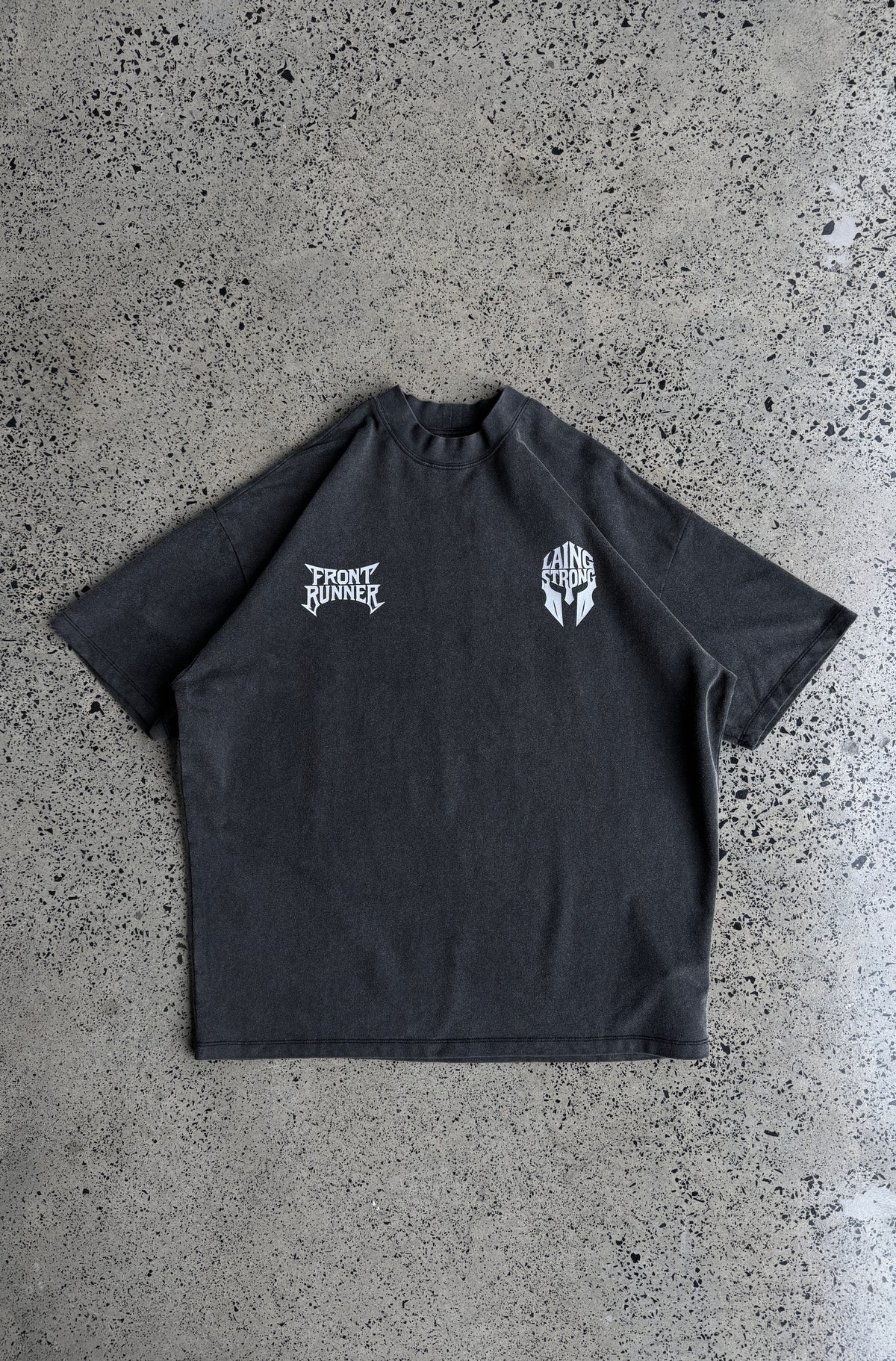 Laing Strong Legion Tee - Washed Black - Hover