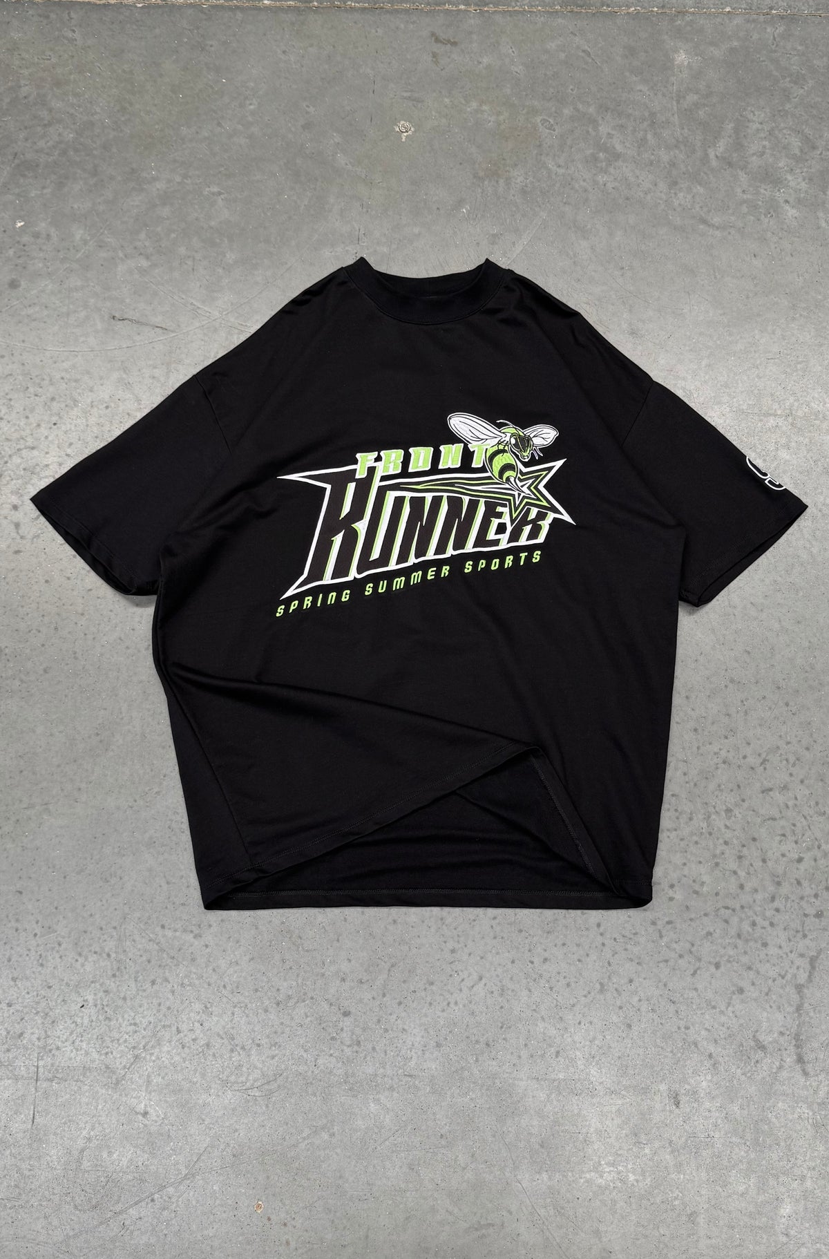 Hornet Tee - Black Lime