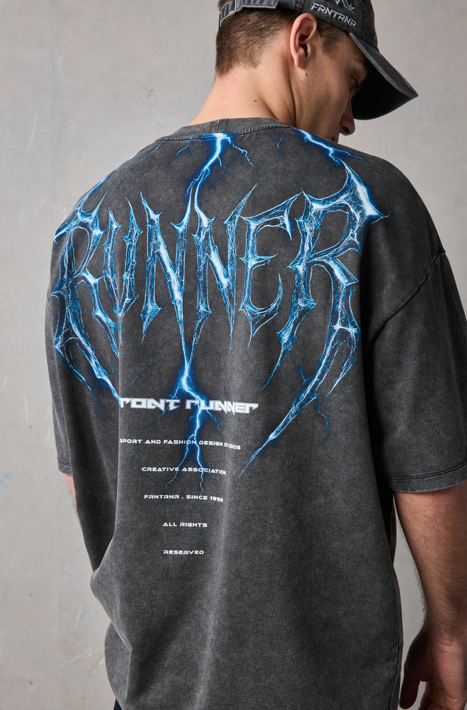 Perfect Storm Tee - Washed Black
