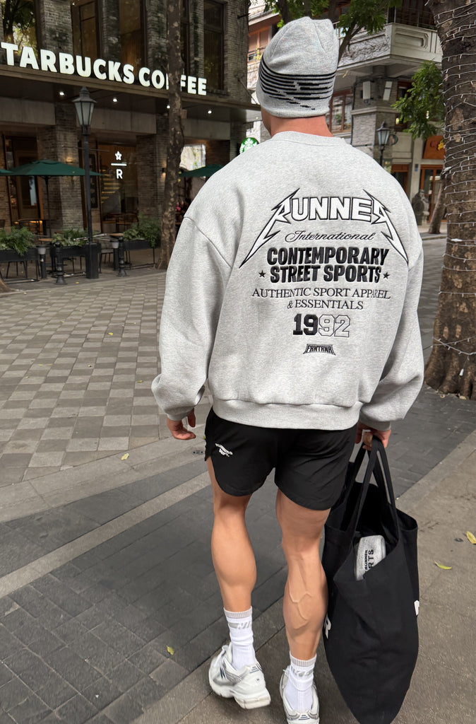 International Crewneck Grey Marle