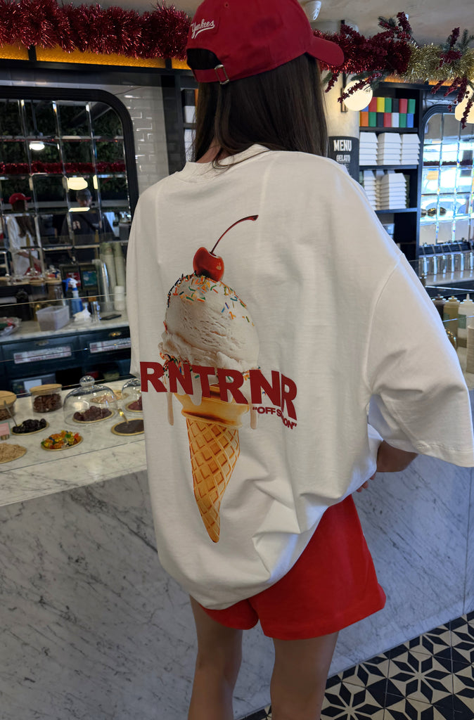 Sundae Tee White