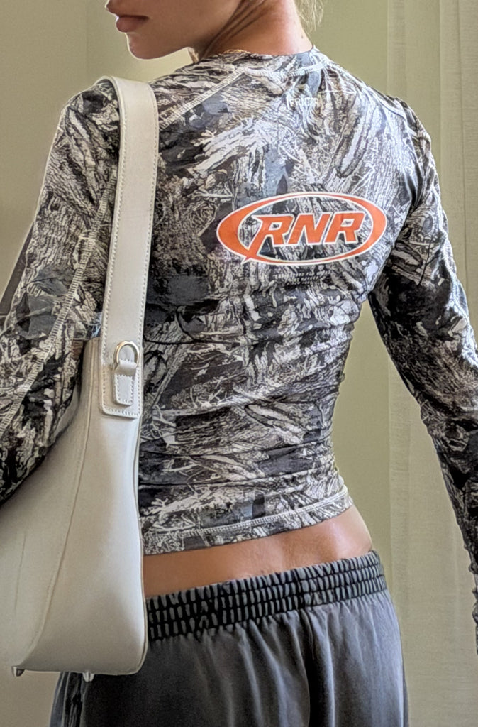 Revline L/S Fitted Tee Camo