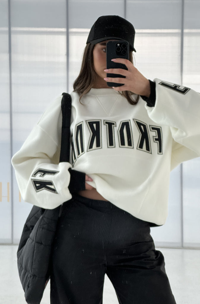 FRNTRNR Crewneck Vanilla