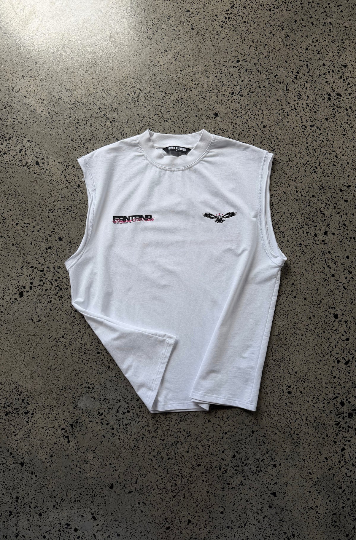 Usage Muscle Tank - White - Hover