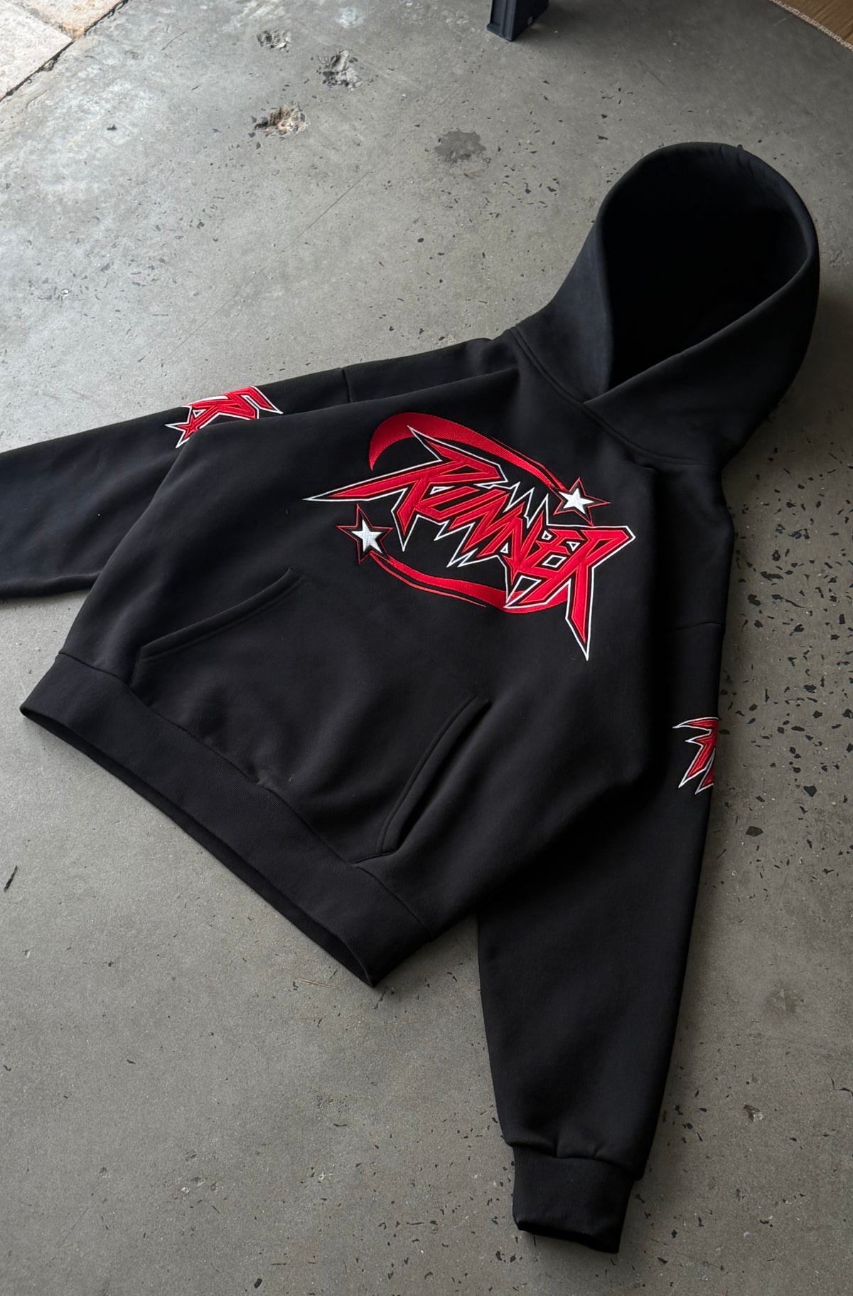 Supanova Hoodie - Black Cherry - Hover
