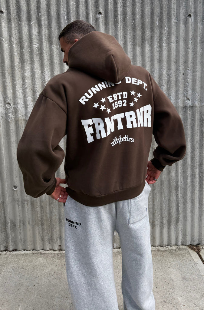FRNTRNR ESTD Hoodie Mocha