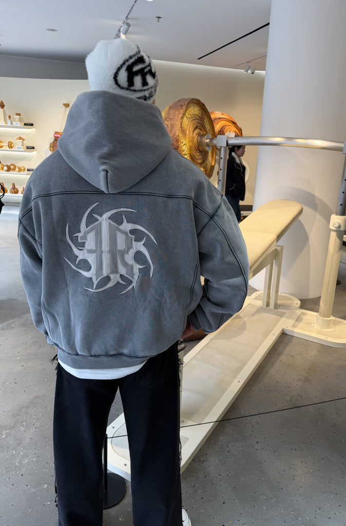 Pyro Hoodie Concrete [men]