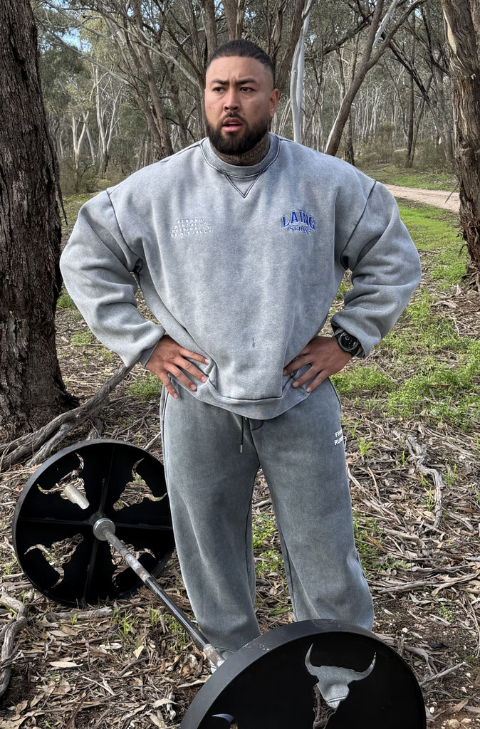 Pillars of Strength Crewneck Concrete
