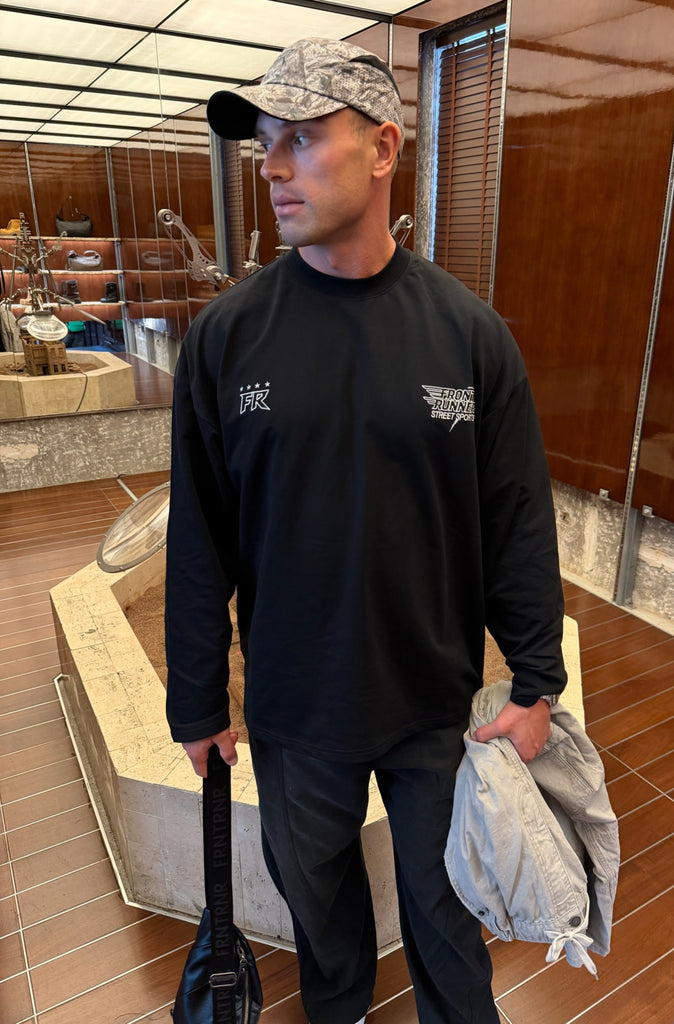 Street Sports L/S Tee Black