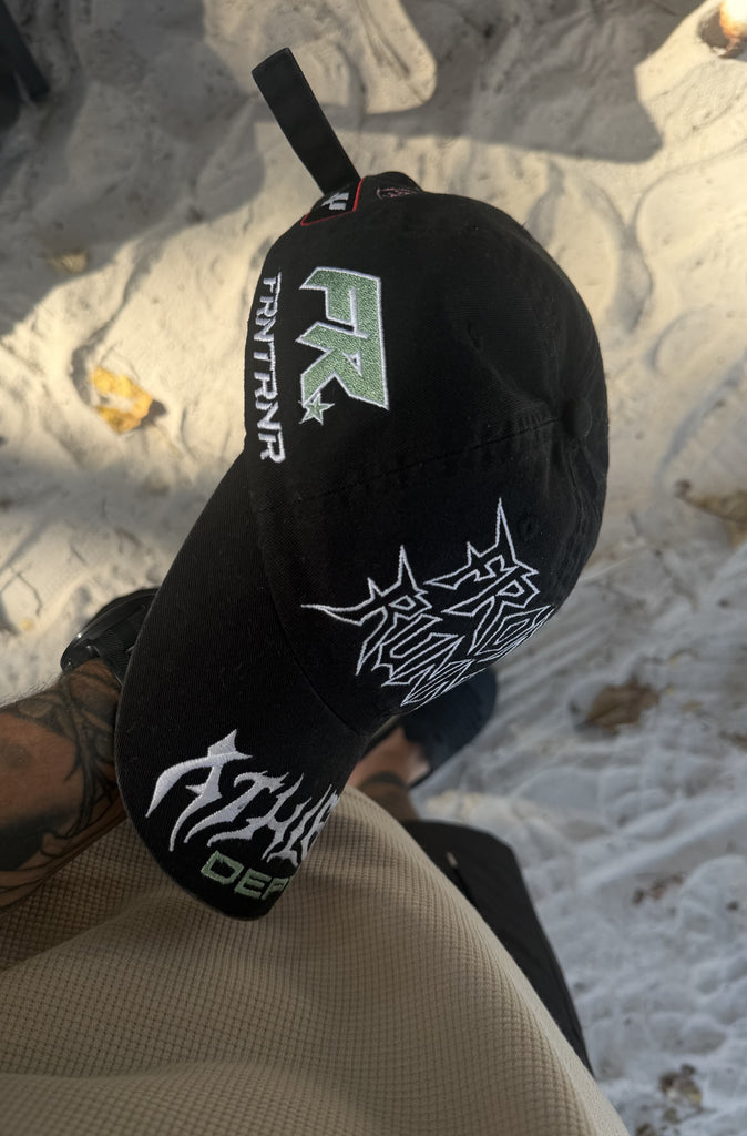 Offset Cap Jet Black
