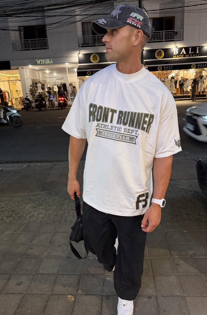 Athletic Department Tee Off White