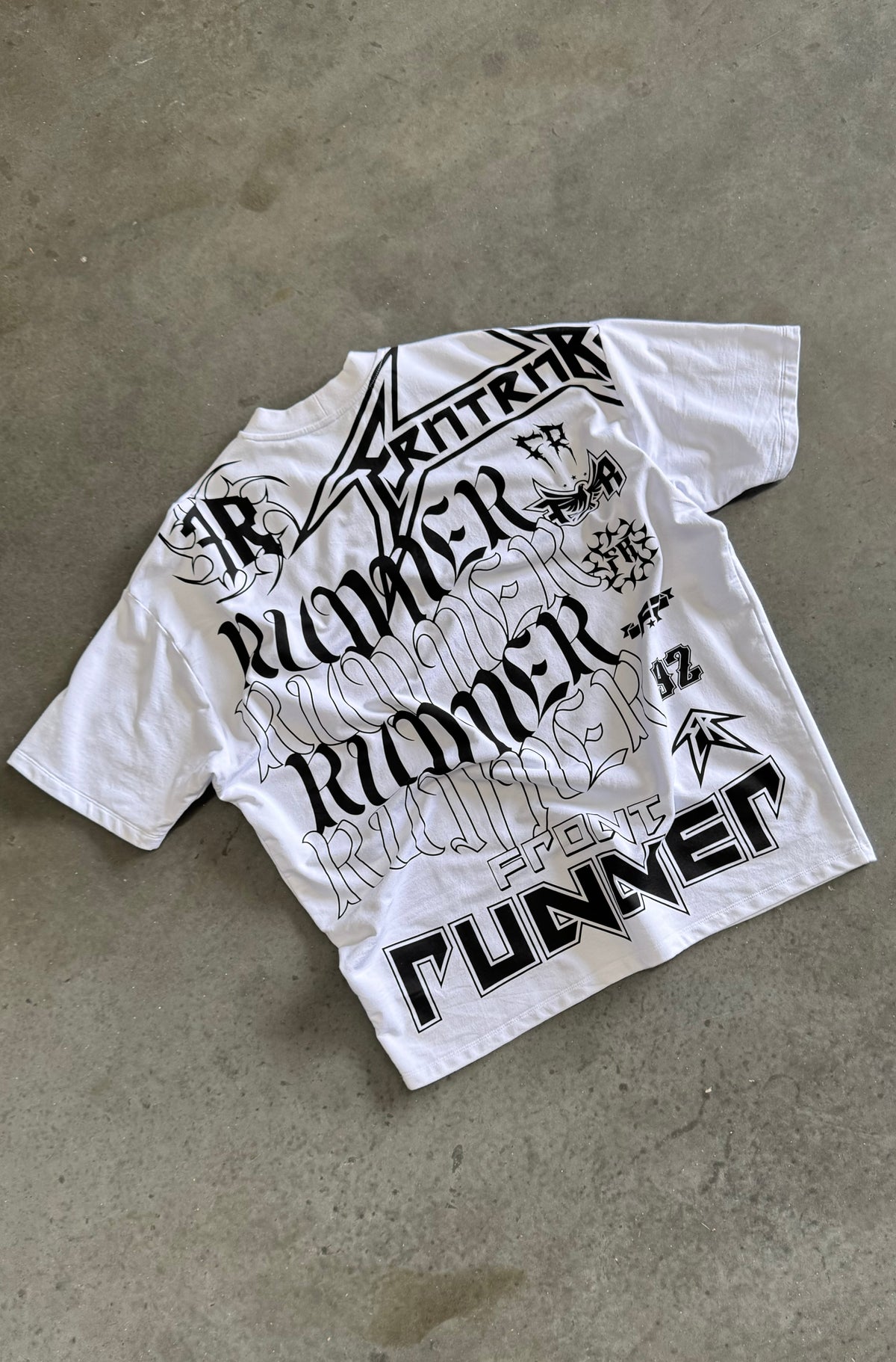 The Clash Tee - White - Hover